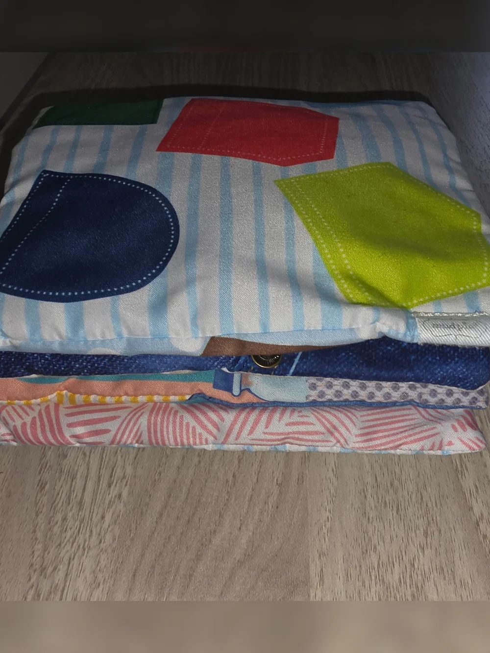 Mud Pie Blue Striped 